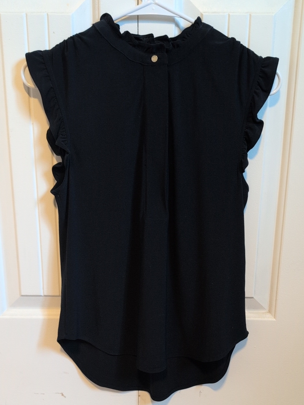 DKNY Dark Navy Sleeveless Shirt